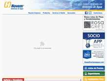 Tablet Screenshot of novemweb.com